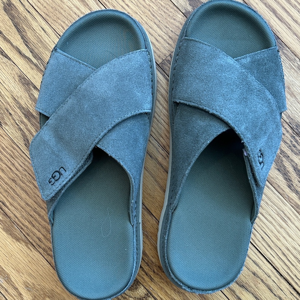 UGG Sandals Goldenstar Platform Slide - Picture 2 of 6